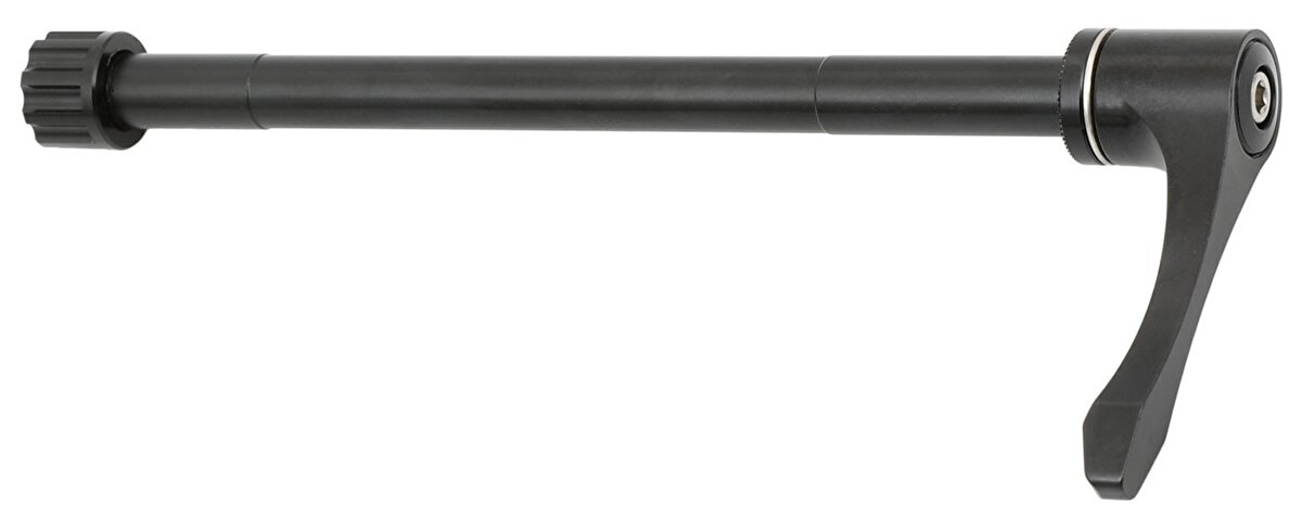 osa zadní Alu12/175 mm, závit M12x1,75 s páčkou černá