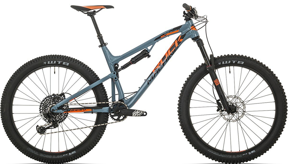 kolo Rock Machine Blizzard 90-27+ slate grey/neon orange/black (M)