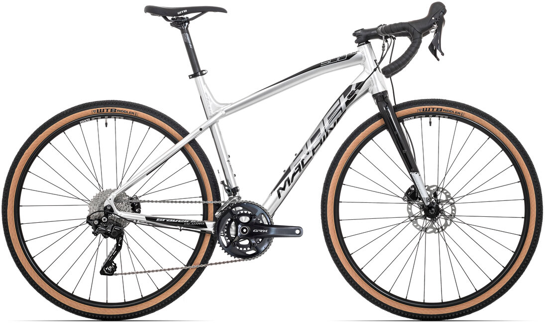 kolo Rock Machine GravelRide 500 gloss silver/black 56cm