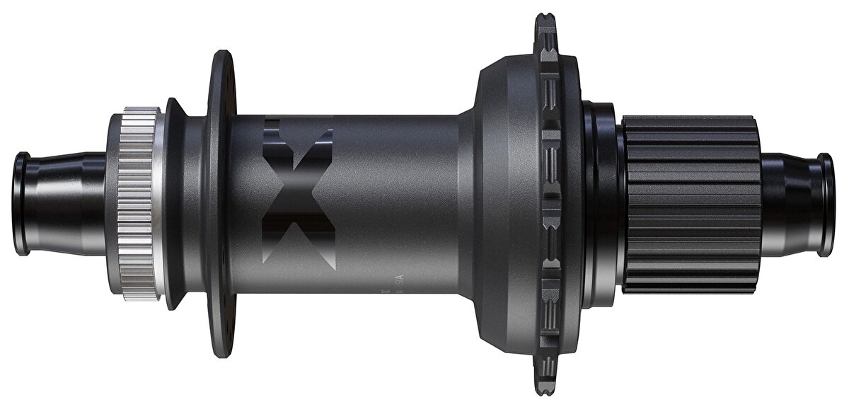 náboj disc SHIMANO XTR FH-M9210-B 32d Center lock 12mm e-thru-axle 148mm 12 speed zadní černý, box
