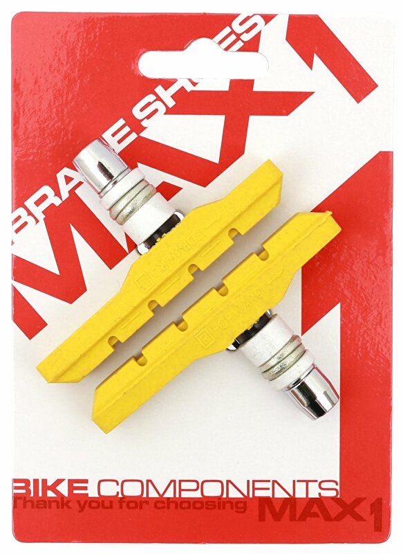 brzdová botka závit MAX1 72 mm žlutá