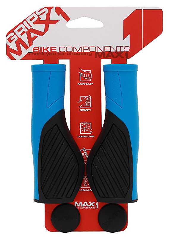 gripy MAX1 Ergonomic černo/šedé