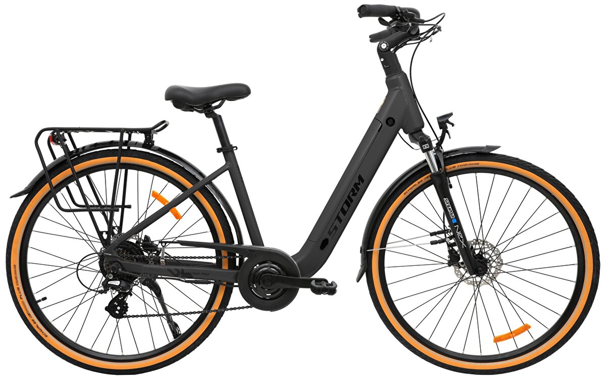 elektrokolo STORM 28 E-Diamond PRO low step HR3 025 504 Wh 19" grafitové / černé