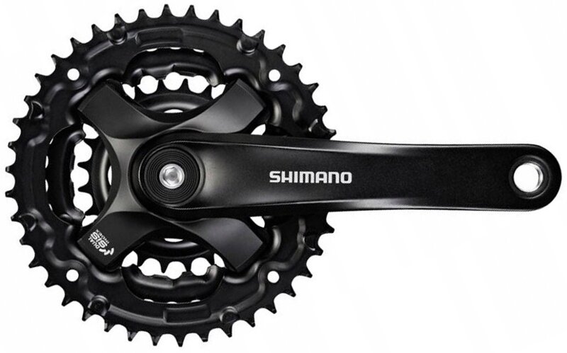 kliky SHIMANO Tourney FC-TY301-L 175mm 42-34-24 zubů, černé