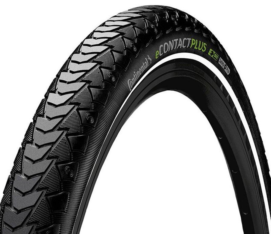 plášť CONTINENTAL Contact Plus 47-622 E-50 černý s reflexním proužkem