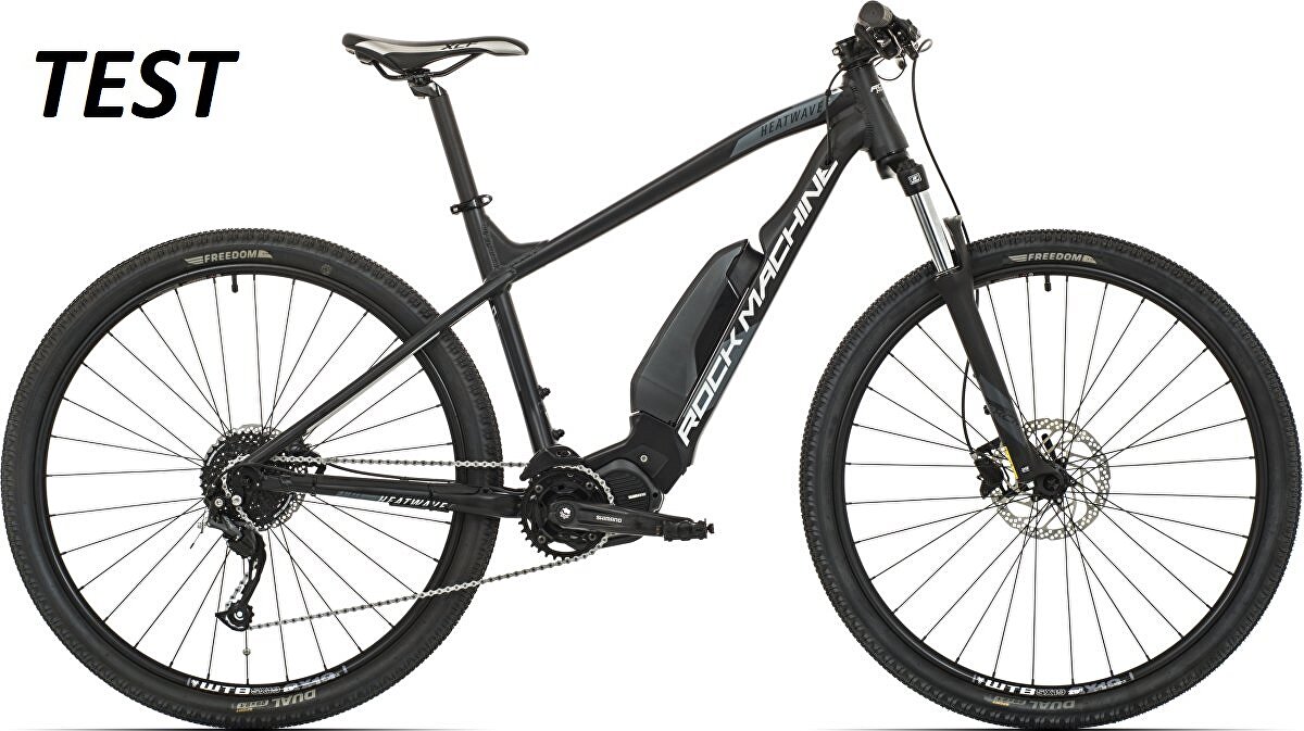 elektrokolo Rock Machine Heatwave e30-29 TEST mat black/silver/dark grey (L)