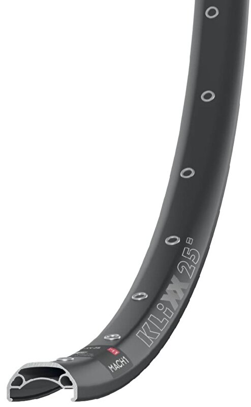 ráfek MACH1 29" Klixx 25 disc 32děr/1nýt černý