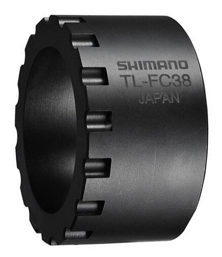 stahovák Shimano TL-FC38 pro demontáž převodníku motoru STePS DU-E6000/E6001/E6010/E6050