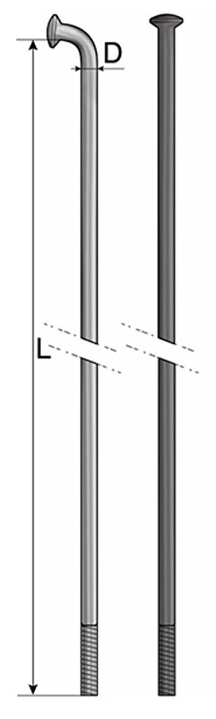 drát MACH1 Zn 284mm