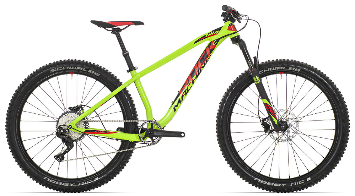 kolo Rock Machine Blizz 70-27+ radioactive yellow/neon red/black 16"