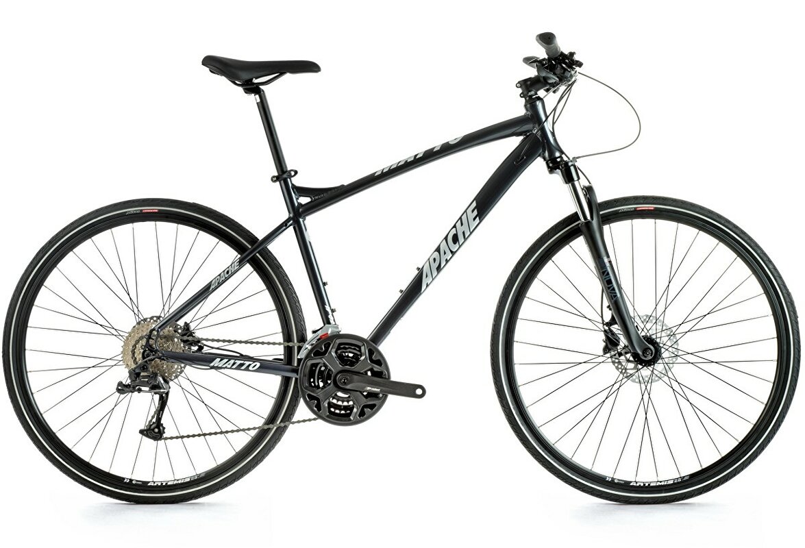 28" kolo APACHE Matto A1 (L) černá