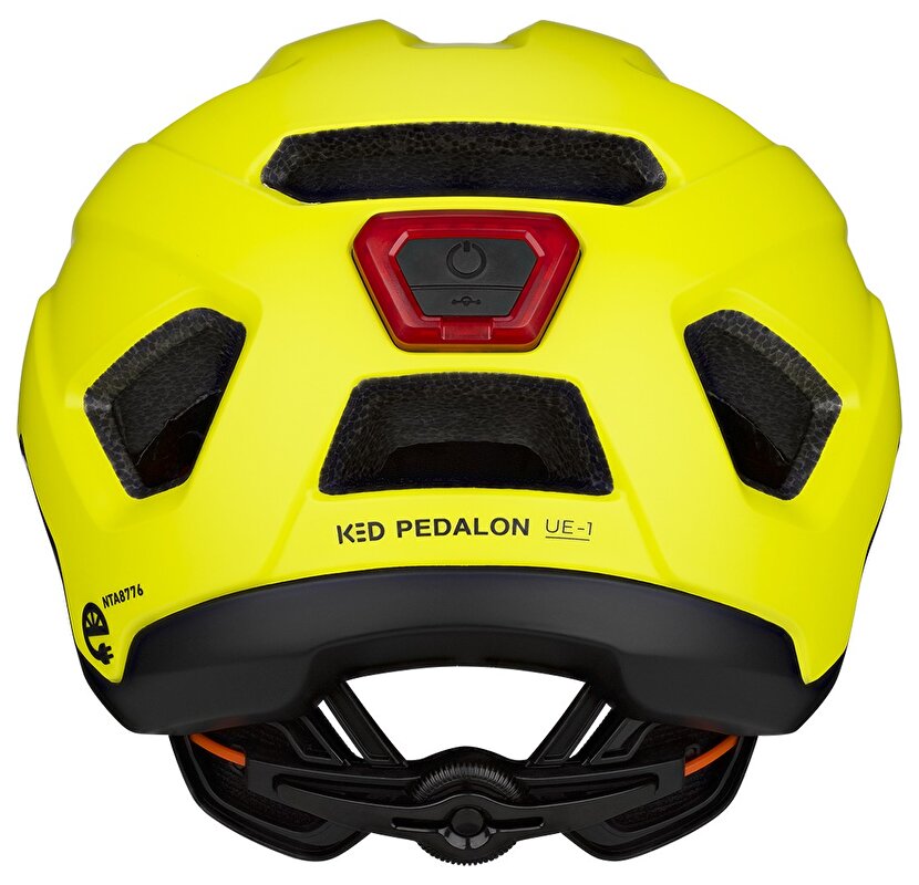 přilba KED Pedalon UE-1 L Yellow Green matt 59-63 cm