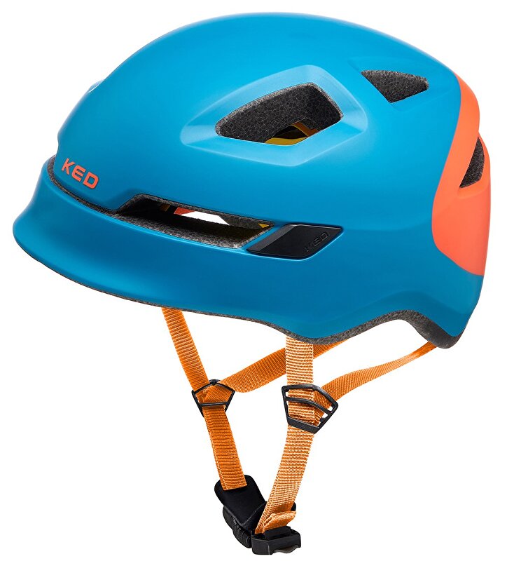 přilba KED Pop S Petrol Orange Matt 48-52 cm