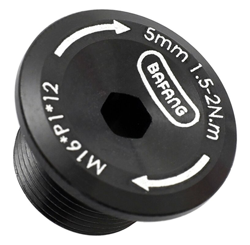 šroub pro kliku BAFANG M16 P1 délka 12 mm