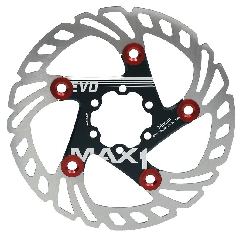 Brzdový kotouč MAX1 Evo 160mm černý