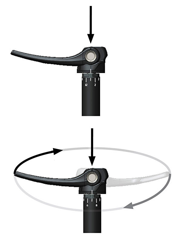 osa přední SRAM 15-158 mm Maxle Ultimate, černá boost