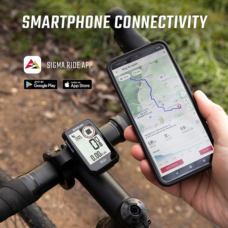 computer SIGMA Rox 2.0 Endurance GPS černý