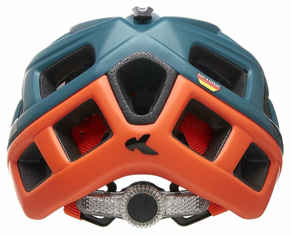 přilba KED Crom M arcadia green orange matt 52-58 cm
