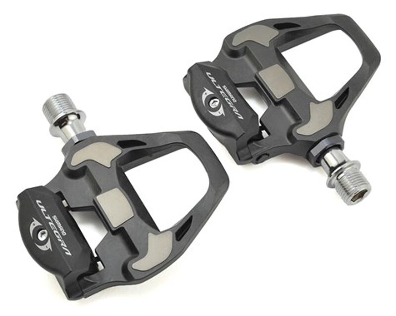 pedály SHIMANO SPD-SL Ultegra PD-R8000 carbon s kufry SM-SH11, v krabičce