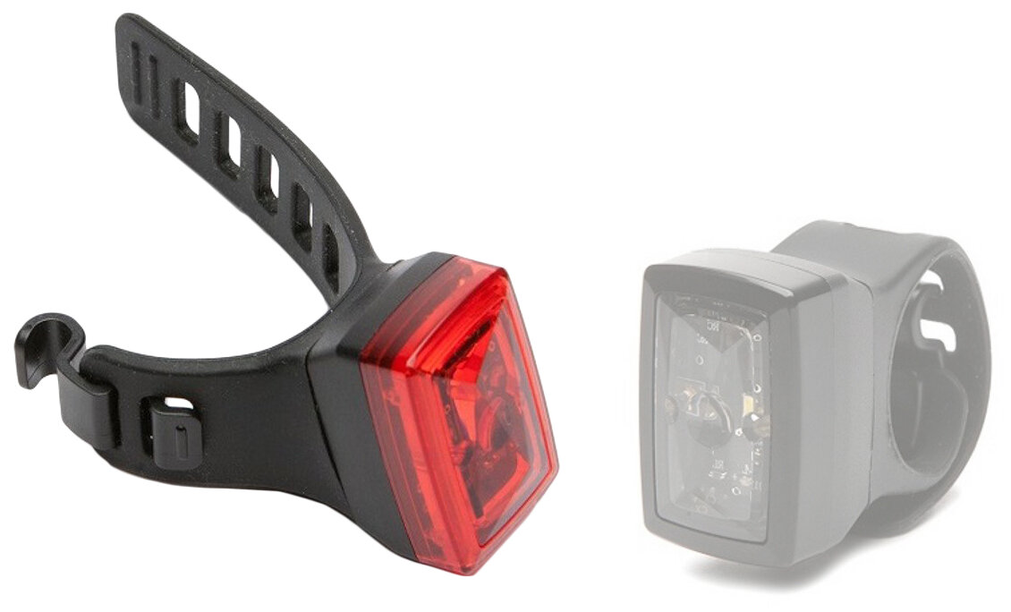 blikačka zadní SMART Gem mini USB, dobíjecí