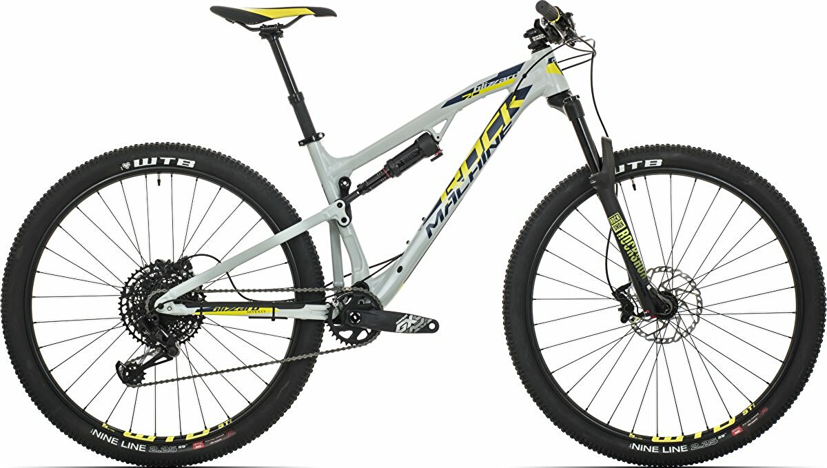 kolo Rock Machine Blizzard XCM 70-29 mat grey/radioactive yellow/night blue (M)