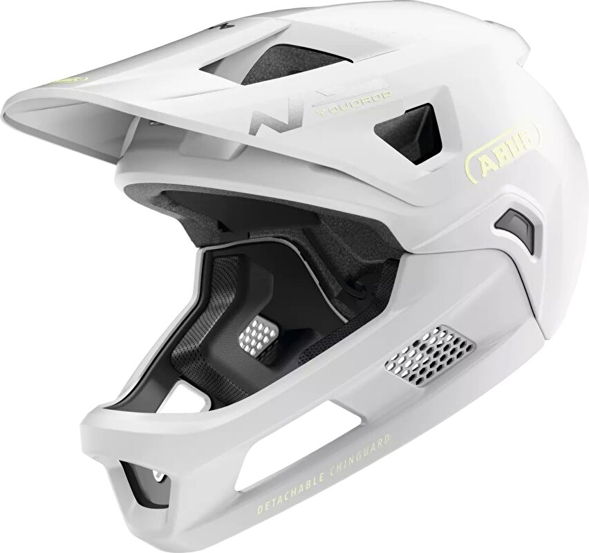přilba ABUS YouDrop FF lemon white S