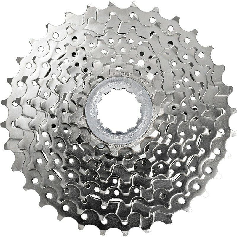 8-kazeta SHIMANO CS-HG50 11-32 zubů, niklovaná, v krabičce