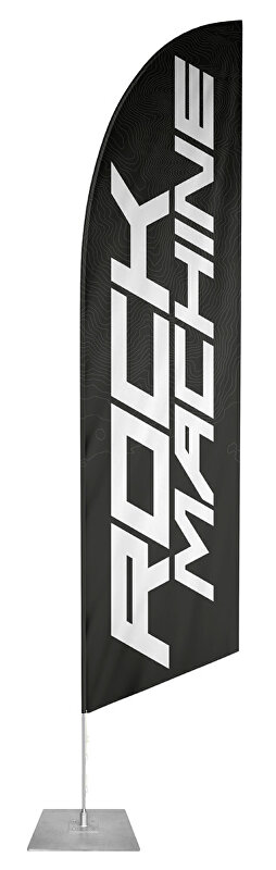 promo vlajka ROCK MACHINE vel. XL
