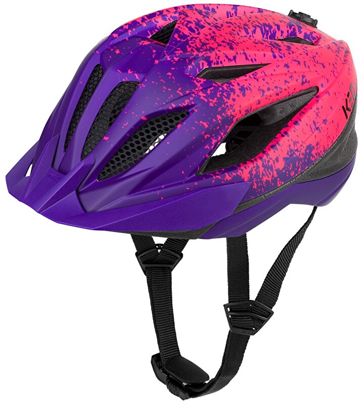 přilba KED Street Junior Pro S Violet Pink Matt 49-55 cm