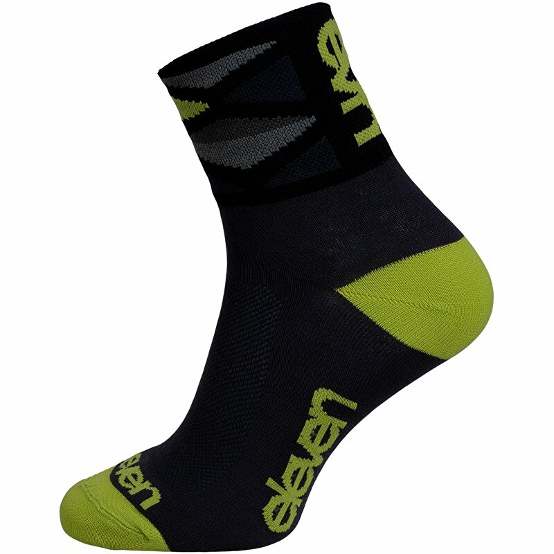 ponožky ELEVEN Howa Rhomb Green vel. 2- 4 (S) černé/zelené