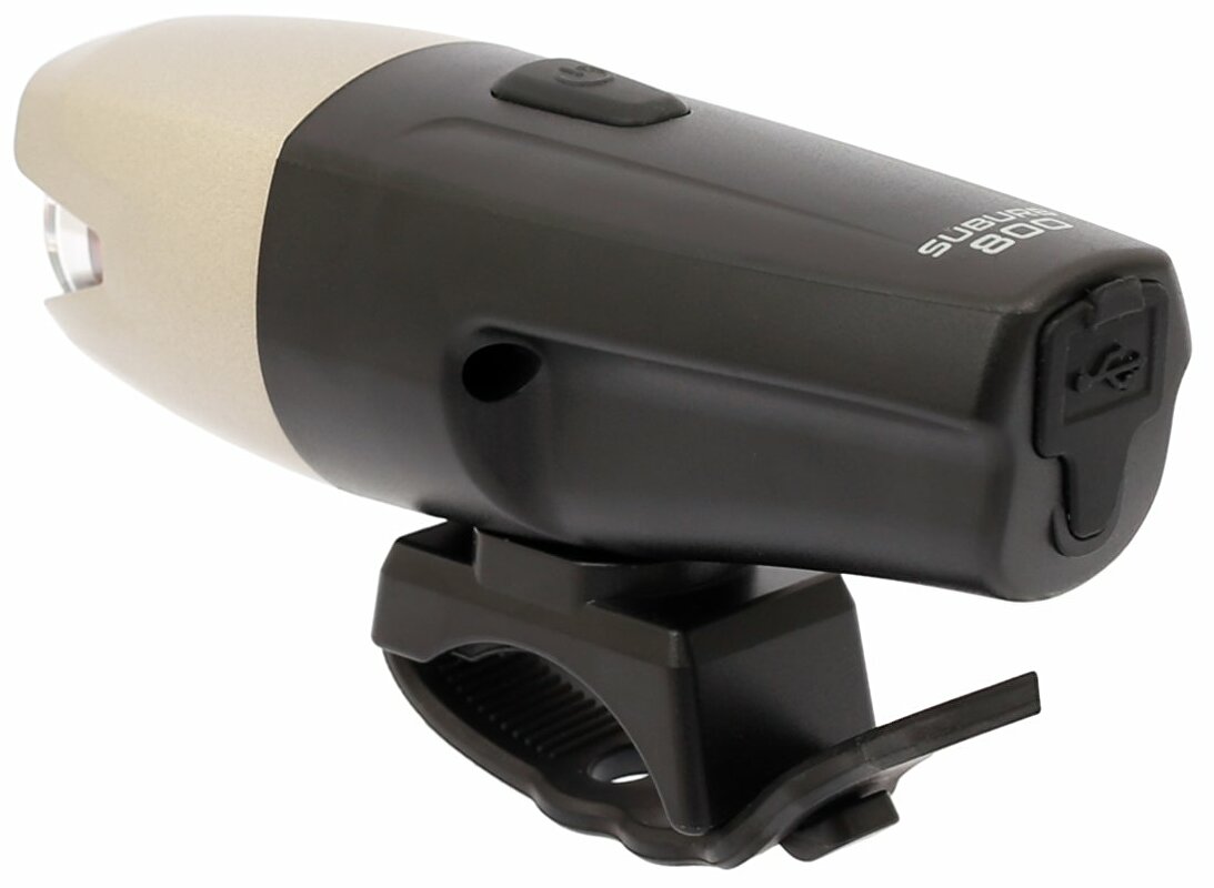 světlo přední SMART Suburb 800 USB, dobíjecí